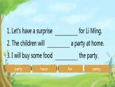 Unit 4 Lesson 21  A Party for Li Ming（课件）冀教版（三起）英语六年级下册