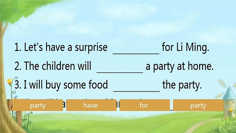 Unit 4 Lesson 21  A Party for Li Ming（课件）冀教版（三起）英语六年级下册第2页