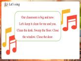 【新課標核心素養(yǎng)】譯林版英語三年級下冊Unit2 Clean our classroom第2課時 Story time（教學課件+同步教案）