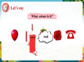 【新教材新课标】pep人教版英语三年级上册Unit5 The colourful world Part B  let's learn and start to read（课件+素材）