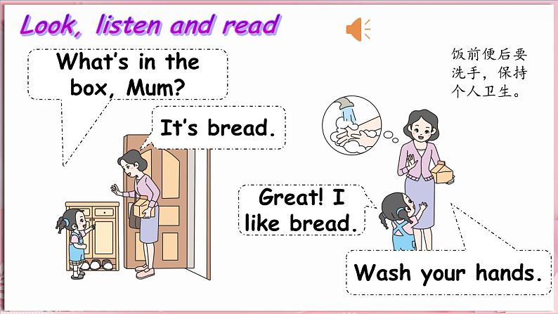 Unit 1  Food we like Lesson 3 Where is the bread from（课件）-2024-2025学年冀教版（三起）（2024）英语三年级下册第5页