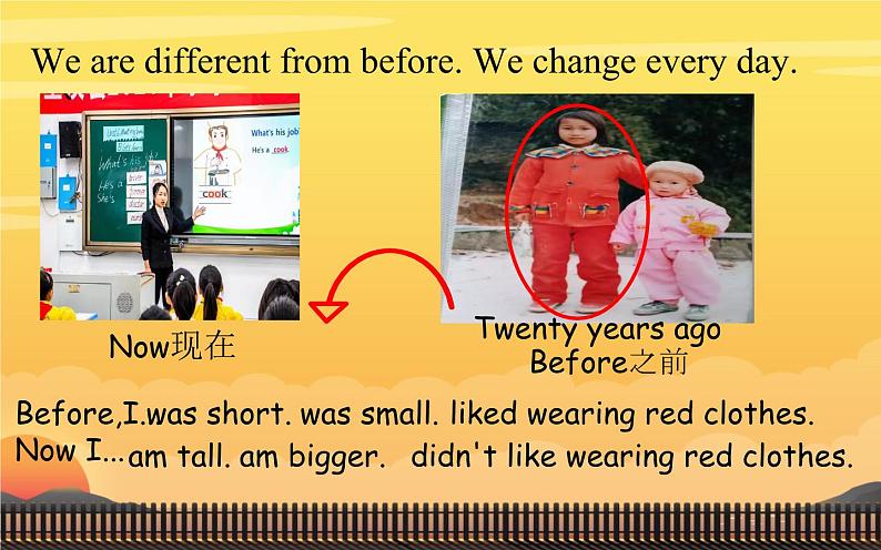 Unit 4 Then and now B Let's try & let 's talk（课件）人教PEP版英语六年级下册第2页