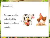 冀教版（三起）（2024）英语三年级下册--Unit 4 On the farm Lesson 4(课件）