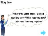 小學(xué)英語新外研版Join In劍橋三年級下冊Unit 3第2課時（Story time）教學(xué)課件2025春
