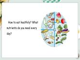 冀教版（三起）（2024）英語三年級下冊--Unit 2 Good food, good health Unit review(課件+素材）
