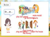 冀教版（三起）（2024）英語三年級(jí)下冊(cè)--Unit 6 My week Lesson 4(課件+素材）