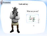 外研版三年級起點小學英語三年級下冊 Unit 2 Know your body.課時1教學課件+教案