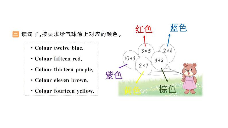 小学英语新人教PEP三年级下册Unit 6 Numbers in life Part A作业课件2025春第4页