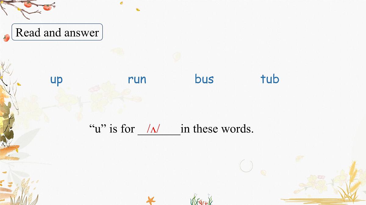 Unit 5 Part A （3）Let's spell第3页