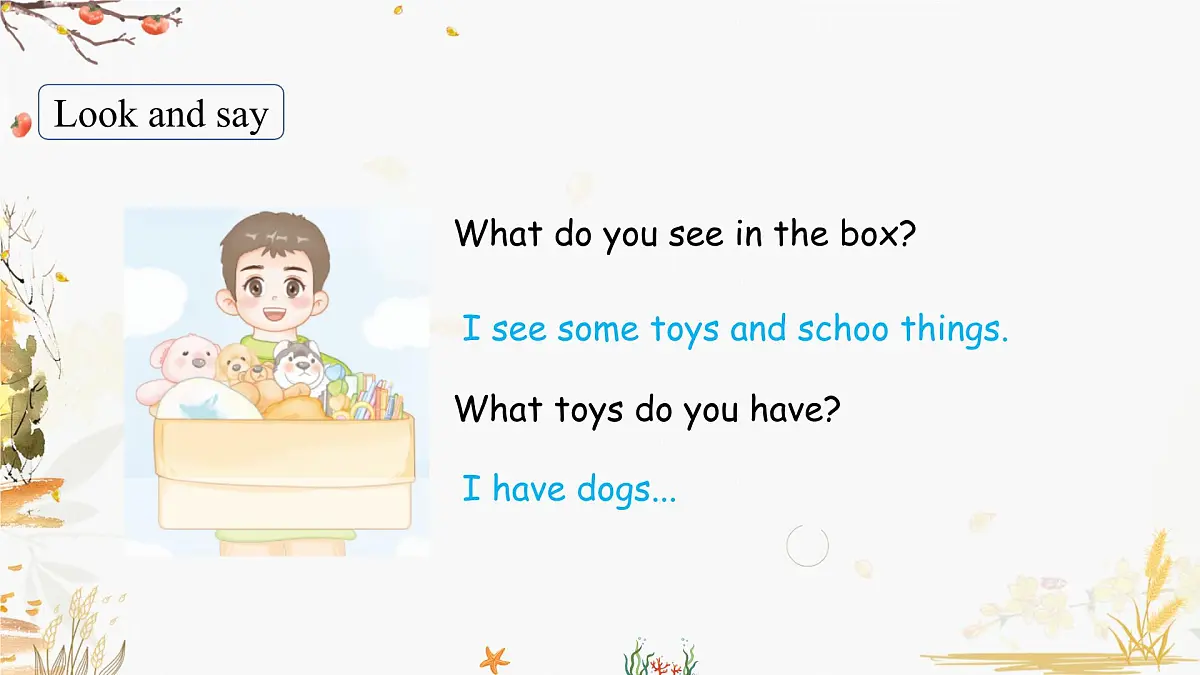 人教版2024英语三年级下册 Unit 5 Part A（1）Let's talk~think and say (PPT课件）第2页