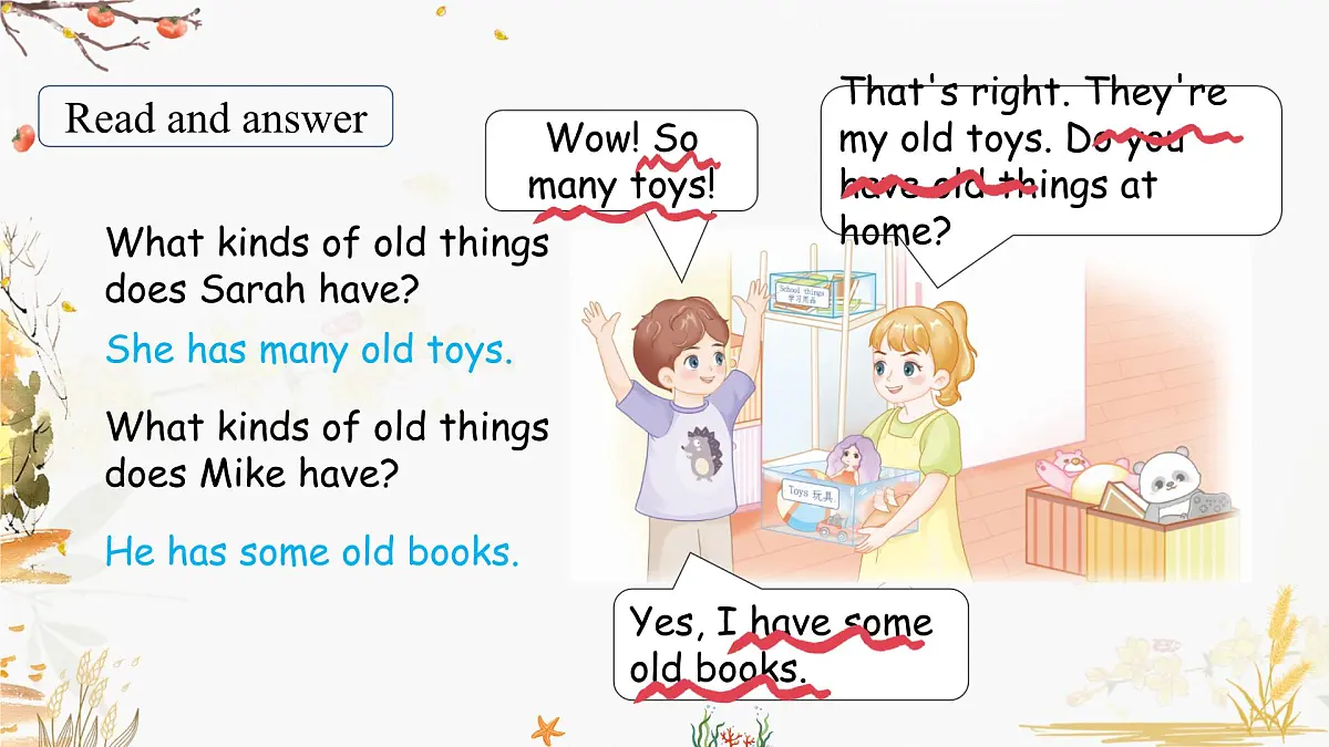 人教版2024英语三年级下册 Unit 5 Part A（1）Let's talk~think and say (PPT课件）第7页