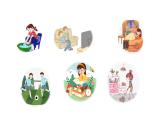 人教版PEP英语六年级下册 Unit 2 Last weekend Part A Let’s learn & Do a survey and report（课件+素材）