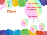 Unit8 Colours lead-in & cartoon time（課件）-2024-2025學(xué)年譯林版（三起）（2024）英語三年級下冊