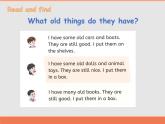 人教版（2024）三年級(jí)英語下冊(cè)課件 Unit5 第4課時(shí) B Read and write & C Project