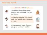 人教版（2024）三年級(jí)英語下冊(cè)課件 Unit5 第4課時(shí) B Read and write & C Project