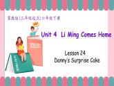 冀教版小学英语六年级下册Lesson 24 Danny’s Surprise Cake课件+教案