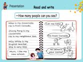新人教版小學(xué)英語(yǔ)三年級(jí)下冊(cè) Unit1 Part B Read and write&Part C 課件+教案