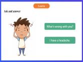 【核心素养】北京版英语四下 Unit 2《What's wrong with you？》Lesson 6 课件+教案+练习+素材