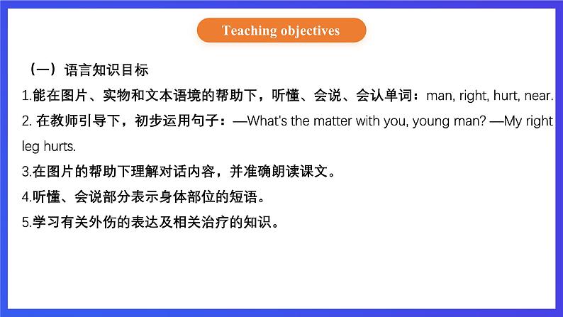 【核心素养】北京版英语四下 Unit 2《What's wrong with you？》Lesson 7 课件第2页