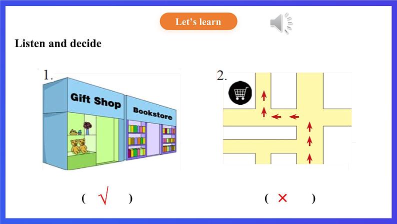 【核心素养】北京版英语四下 Unit 3《Can you tell me the way？》Lesson 12 课件第7页