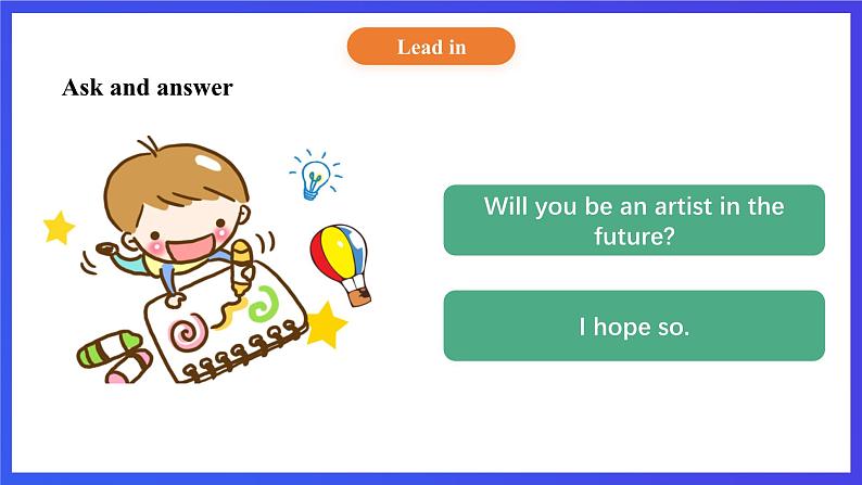 【核心素养】北京版英语五下 Unit 6《What will you do in the future？》Lesson 21 课件第5页