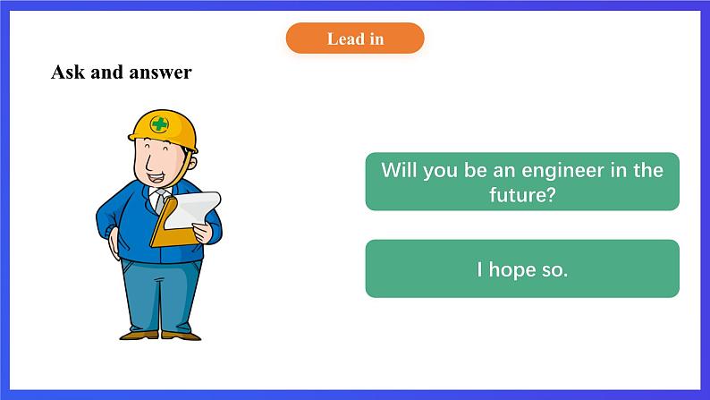 【核心素养】北京版英语五下 Unit 6《What will you do in the future？》Lesson 21 课件第6页