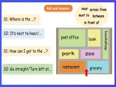 人教版（新起點(diǎn)）英語(yǔ)四下 Unit 1 Neighbourhood lesson 3 課件+教案+練習(xí)+素材