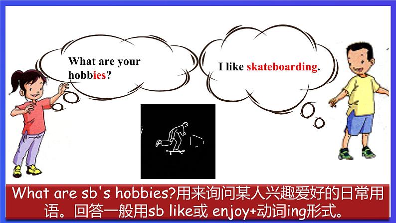 人教版（新起点）英语四下 Unit 4 Hobbies Lesson 1 & Let's check 课件第7页