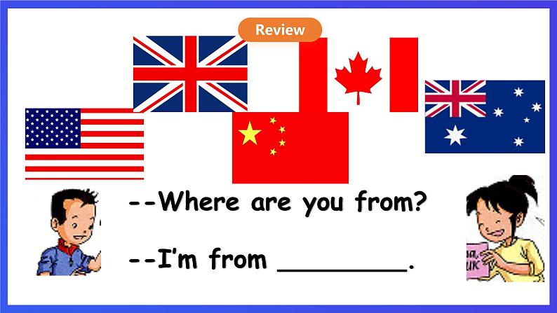 人教版（新起点）英语四下 Unit 6 Countries Lesson 2 课件第5页