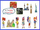 人教版（新起點(diǎn)）英語(yǔ)四下 Unit 6 Countries Lesson 3 & Story time 課件+教案+練習(xí)+素材