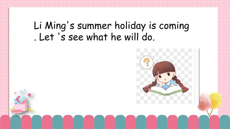 冀教版小学英语六年级下册Lesson 16 Li Ming’s Summer Holiday课件第4页