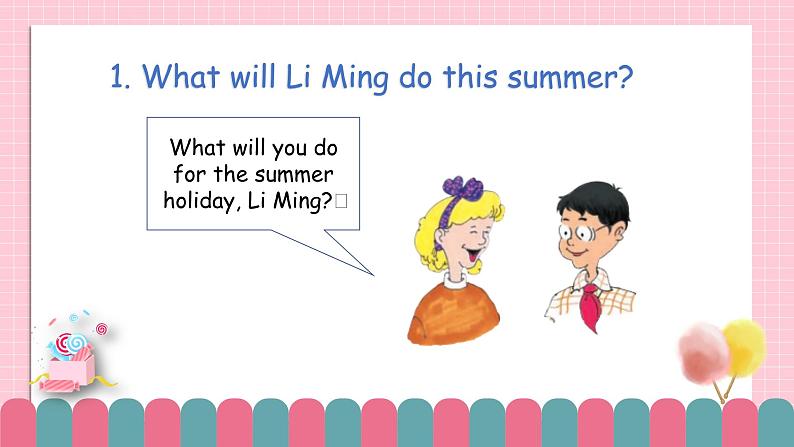 冀教版小学英语六年级下册Lesson 16 Li Ming’s Summer Holiday课件第5页