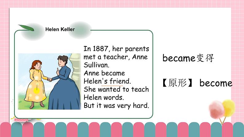 冀教版小学英语六年级下册Lesson 12 Helen keller课件第7页