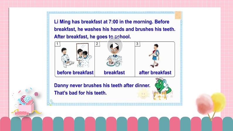 冀教版小学英语六年级下册Lesson 8 Always Brush Your Teeth!课件第6页