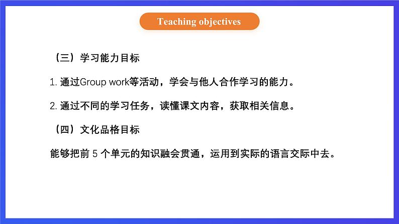 【核心素养】北京版英语六下 Unit 6《Revision》Lesson 22 课件第3页