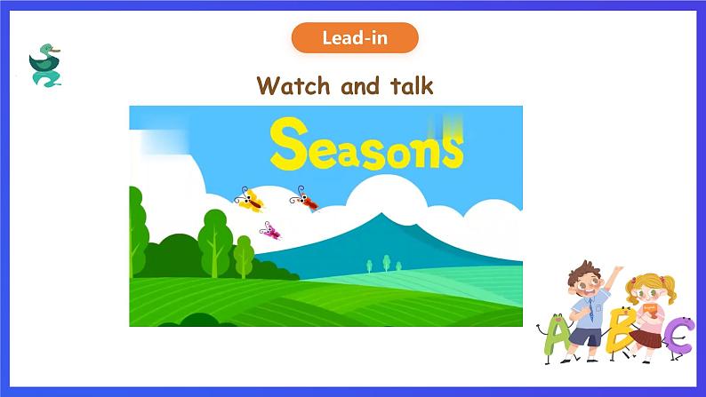 人教版（新起点）英语二年级下册 Unit3《Seasons》Lesson 1 课件第7页