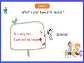 人教版（新起點）英語二年級下冊 Unit3《Seasons》Lesson 3 課件