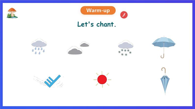 人教版（新起点）英语二年级下册 Unit2《Weather》Story Time 课件第2页