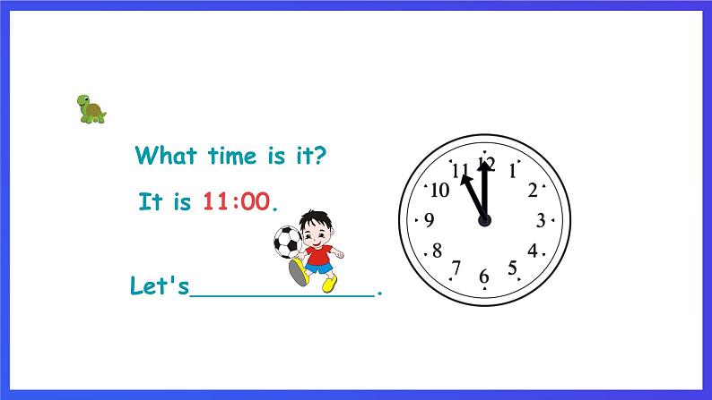 人教版（新起点）英语二年级下册 Unit4《Time》Story Time 课件第3页