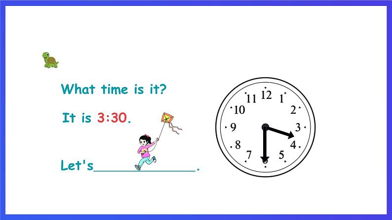 人教版（新起点）英语二年级下册 Unit4《Time》Story Time 课件第6页