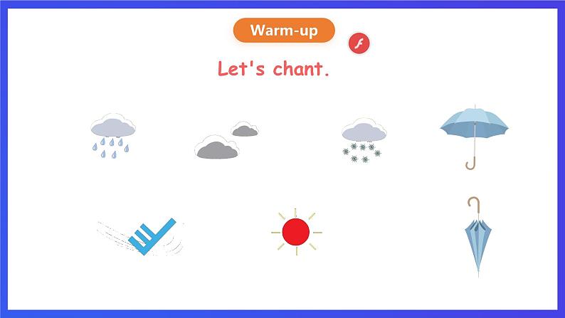 人教版（新起点）英语二年级下册 Unit2《Weather》Lesson 2 课件第2页