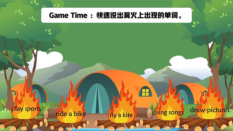 人教版（新起点）英语三年级下册 Unit 5《Family Activities》Lesson 1 课件第3页