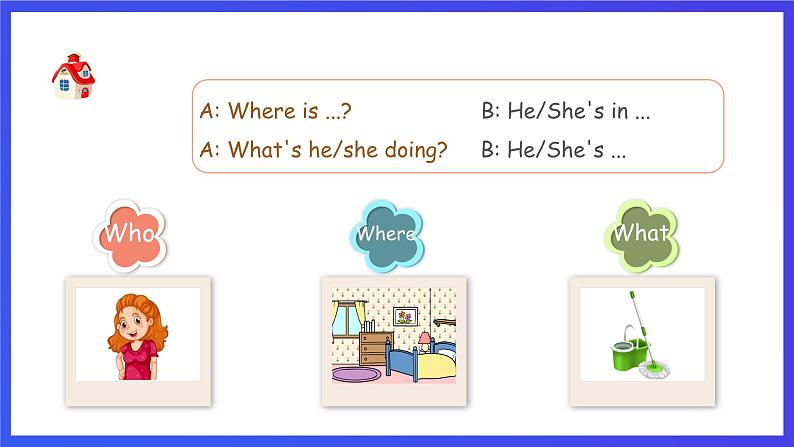 人教版（新起点）英语三年级下册 Unit 6《My Home》Lesson 3 课件第3页