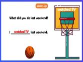 人教版（新起點(diǎn)）英語(yǔ)五下 Unit4 Last Weekend Lesson 2 課件
