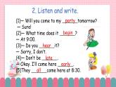 冀教版小学英语六年级下册Unit 4 Again , Please !课件+教案