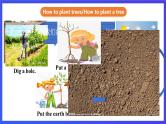 川教版（三起点）英语五下 Unit 1 Lesson 1《Planting trees Let’s talk》课件＋教案＋练习＋素材