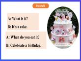 川教版（三起点）英语五下 Unit 3 Lesson3《Having a Birthday Party  Let's learn 》课件+教案+练习+素材