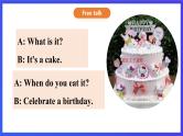 川教版（三起点）英语五下 Unit 3 Lesson3《Having a Birthday Party  Let's learn 》课件+教案+练习+素材