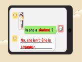 Unit 10 Is she a driver 第3課時 Parts (E, H & J)（課件+素材）-2024-2025學(xué)年湘少版（三起）英語三年級下冊