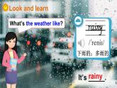 Unit 3 What’s the weather like 第1課時(shí) Parts (A, B, C & I)（課件+素材）-2024-2025學(xué)年湘少版（三起）英語(yǔ)三年級(jí)下冊(cè)